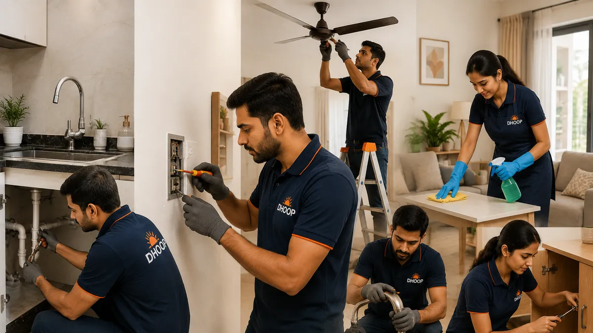 Home services and maintenance in Rudrapur